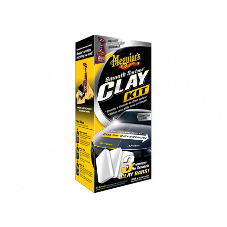 Autodetailing sets Meguiars Smooth Surface Clay Kit - sada pro dekontaminaci laku | race-shop.si