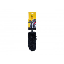 Meguiars Supreme Wheel Brush - Medium - visokokakovostna mikrovlakenska krtača za platišča, srednja velikost, 35 cm