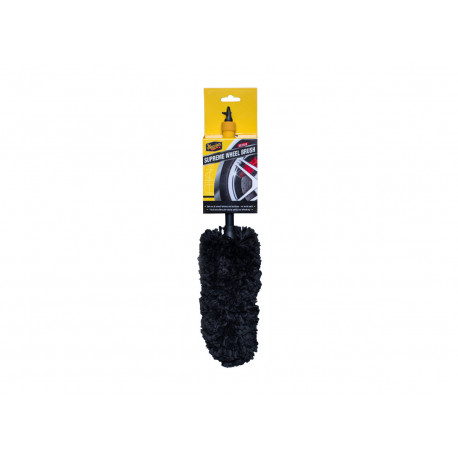 Dodatna oprema Meguiars Supreme Wheel Brush - Medium - visokokakovostna mikrovlakenska krtača za platišča, srednja velikost, 35 cm | race-shop.si