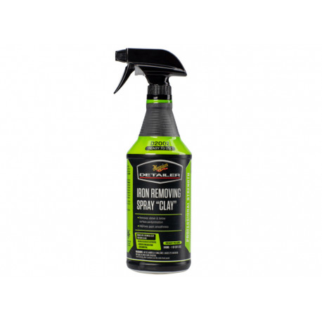 Paint correction Meguiars Iron Removing Spray "Clay" - přípravek pro chemickou dekontaminaci laku a dalších povrchů, 946 ml | race-shop.si