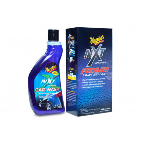 Autodetailing sets Meguiars NXT Wash & Wax Kit - základní sada autokosmetiky pro mytí a ochranu laku | race-shop.si
