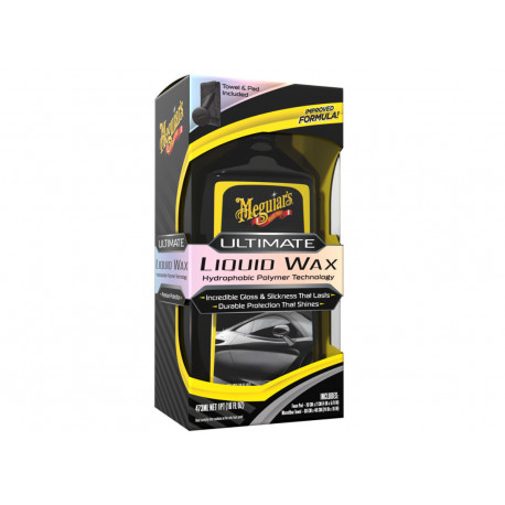 Waxing and paint protection Meguiars Ultimate Liquid Wax - špičkový tekutý vosk na bázi syntetických polymerů, 473 ml | race-shop.si