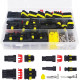 Kabli, očesca, priključki RACES 352pcs kit vodotesných konektorov (1-4PIN) | race-shop.si