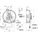 Ventilatorji 24V Univerzalni električni ventilator SPAL 130mm - sesanje, 24V | race-shop.si