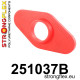Poliuretanski silent bloki STRONGFLEX - 251037A: Front subframe - lower mounting bush | race-shop.si