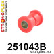 Poliuretanski silent bloki STRONGFLEX - 251043B: Front control arm bush | race-shop.si