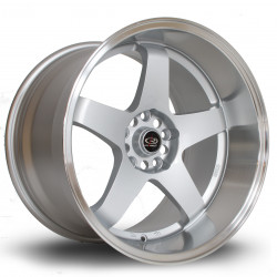 Rota GTR-D platišče 18X12 5X114 73,0 ET0, Srebrna
