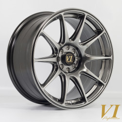 6Performance BDR platišče 17X8.25 4X100/4X108 67,1 ET30, Črna