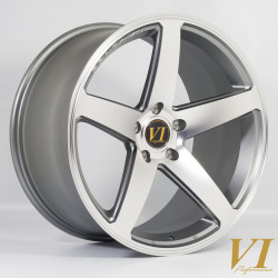 6Performance CVO platišče 20X10.5 5X120 72,6 ET42, Gun Metal