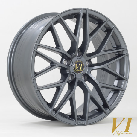 6Performance aluminijasta platišča 6Performance Faster platišče 19X8.5 5X112 66,6 ET38, Gun Metal | race-shop.si