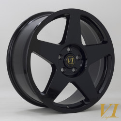 6Performance Loaded 02 platišče 20X8.5 5X160 65,1 ET50, Črna