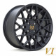 6Performance aluminijasta platišča 6Performance Mesh platišče 17X8 4X108 67,1 ET35, Črna | race-shop.si