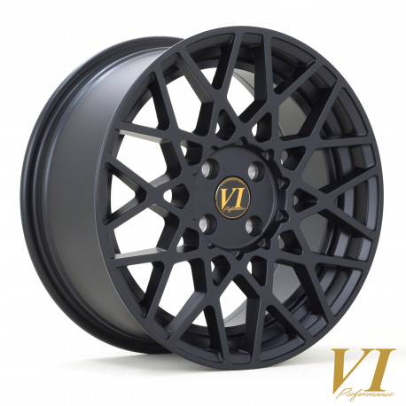6Performance aluminijasta platišča 6Performance Mesh platišče 17X8 4X108 67,1 ET35, Črna | race-shop.si