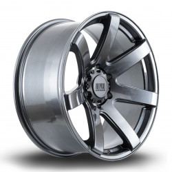 Alpha Offroad Gauntlet platišče 18X9 6X139 106.1 ET15, Siva