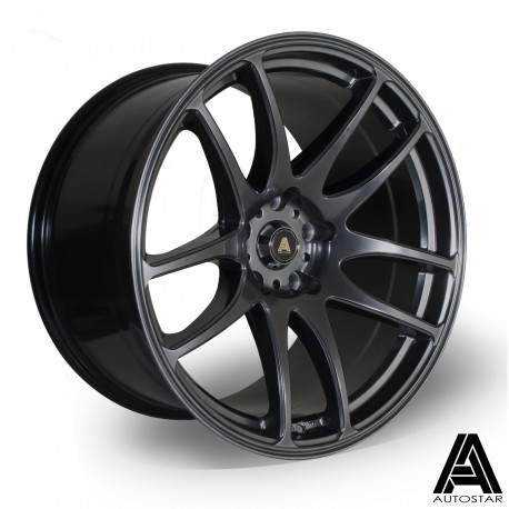 Autostar aluminijasta platišča Autostar A510 platišče 19X10.5 5X114 73,0 ET22, Črna | race-shop.si