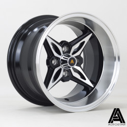 Autostar Kanji wheel 14X9 4X100 73,0 ET-13, Black