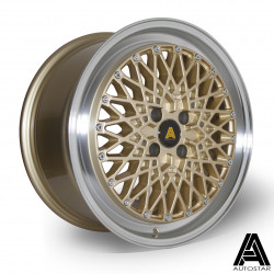Autostar Minus platišče 17X8 5X100 67,1 ET30, Zlata