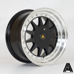 Autostar Raider platišče 15X7.5 4X100/4X108 67,1 ET20, Črna