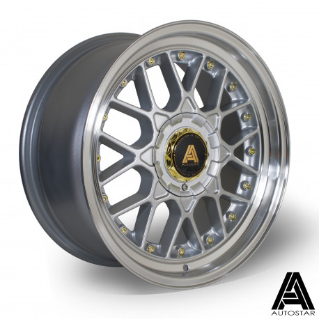 Autostar aluminijasta platišča Autostar Sprint platišče 17X8 4X98/4X100 67,1 ET30, Srebrna | race-shop.si