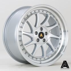 Autostar Vader platišče 18X8 5X100 73,1 ET35, Srebrna