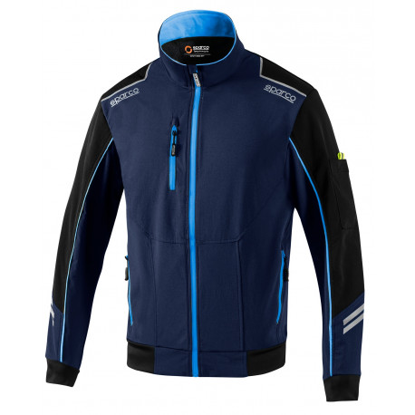 Majice s kapuco in jakne SPARCO TECH LIGHT-SHELL TW black/blue | race-shop.si