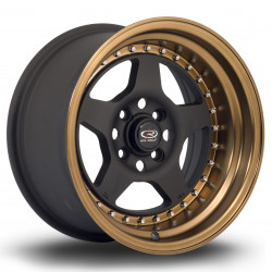 Rota Kyusha platišče 15X8 4X114 73,0 ET0, Črna