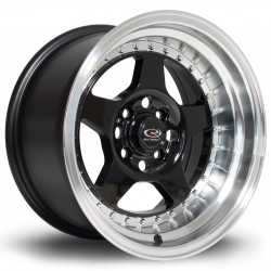 Rota Kyusha platišče 15X8 4X100 67,1 ET0, Črna