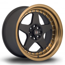 Rota Kyusha platišče 17X9 4X108/4X100 67,1 ET20, Črna