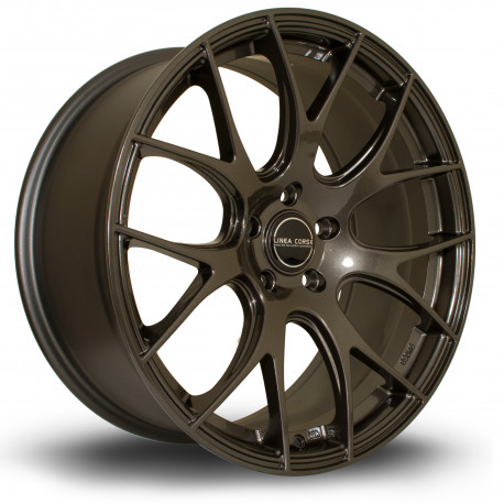 Linea Corse aluminijasta platišča Linea Corse LC818 platišče 19X8.5 5X120 76,1 ET30, Gun Metal | race-shop.si