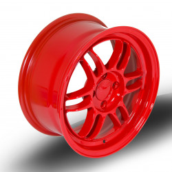 356 Wheels TFS3 platišče 15X7 4X100 67,1 ET38, Rdeča