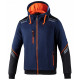 Majice s kapuco in jakne SPARCO TECH HOODED FULL ZIP TW - blue/orange | race-shop.si