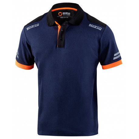 Majice SPARCO TECH POLO TW - blue/orange | race-shop.si