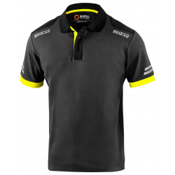 Polo majica SPARCO TECH TW, siva/rumena