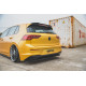 Body kit a vizuálne doplnky Zadnji podaljšek – splitter VW Golf 8 | race-shop.si
