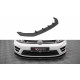 Body kit a vizuálne doplnky MAXTON DESIGN Street Pro sprednji splitter za Volkswagen Golf R Mk7, črna, V2 | race-shop.si