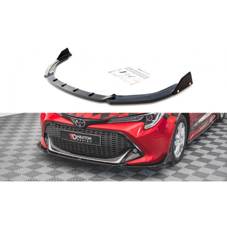 Body kit a vizuálne doplnky Sprednji podaljšek odbijača (splitter) V.1 + Stranski zaključki (flaps) Toyota Corolla GR SPORT Hatchback XII | race-shop.si
