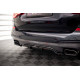 Body kit a vizuálne doplnky Zadnji podaljšek (splitter) (z navpičnimi prečkami) BMW X3 M40i / M40d G01 | race-shop.si