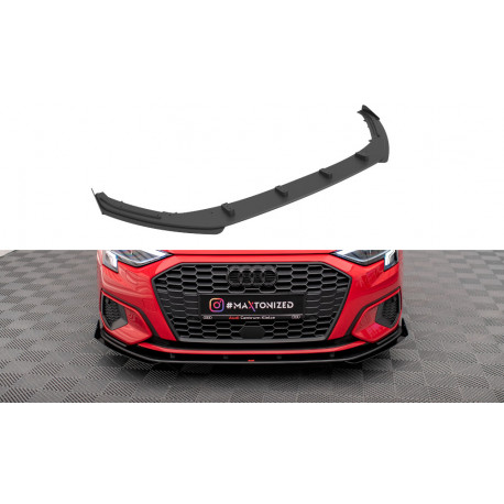 Body kit a vizuálne doplnky Street Pro Sprednji podaljšek odbijača (splitter) + Stranski zaključki (flaps) Audi A3 8Y | race-shop.si