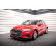 Body kit a vizuálne doplnky Street Pro Sprednji podaljšek odbijača (splitter) + Stranski zaključki (flaps) Audi A3 8Y | race-shop.si