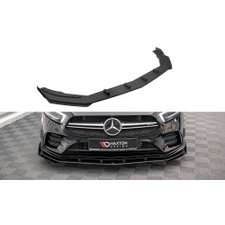MAXTON DESIGN Street Pro sprednji splitter + flapsi za Mercedes A35 AMG / AMG-Line Aero Pack W177