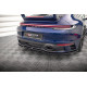 Body kit a vizuálne doplnky Zadnji podaljšek (splitter) (z navpičnimi prečkami) V.1 Porsche 911 Carrera Aero 992 | race-shop.si