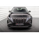 Body kit a vizuálne doplnky MAXTON DESIGN sprednji splitter za Hyundai Tucson Mk4, sijajno črna, V2 | race-shop.si
