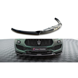 MAXTON DESIGN sprednji splitter za Maserati Levante Mk1, sijajno črna, V1