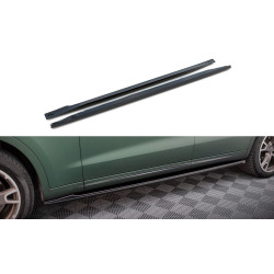 MAXTON DESIGN difuzorji stranskih pragov za Maserati Levante Mk1, sijajno črna