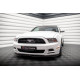 Body kit a vizuálne doplnky MAXTON DESIGN sprednji splitter za Ford Mustang Mk5 Facelift, sijajno črna | race-shop.si