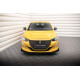 Body kit a vizuálne doplnky MAXTON DESIGN Street Pro sprednji splitter + flapsi za Peugeot 208 GT Mk2 | race-shop.si