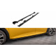 Body kit a vizuálne doplnky MAXTON DESIGN Street Pro difuzorji stranskih pragov + flapsi za Peugeot 208 GT Mk2 | race-shop.si