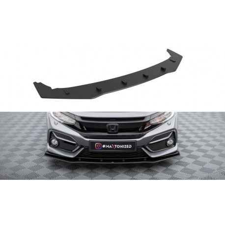 Body kit a vizuálne doplnky MAXTON DESIGN Street Pro sprednji splitter za Honda Civic Sport Mk 10 | race-shop.si