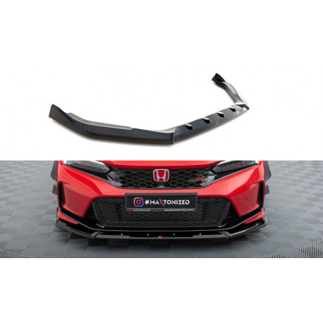 Honda Racing Splitter Front Splitter V.2 Honda Civic Type-R Mk 11 | 232,70 € | race-shop.soi