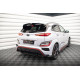 Body kit a vizuálne doplnky MAXTON DESIGN zadnji centralni splitter za Hyundai Kona N Mk1, sijajno črna | race-shop.si